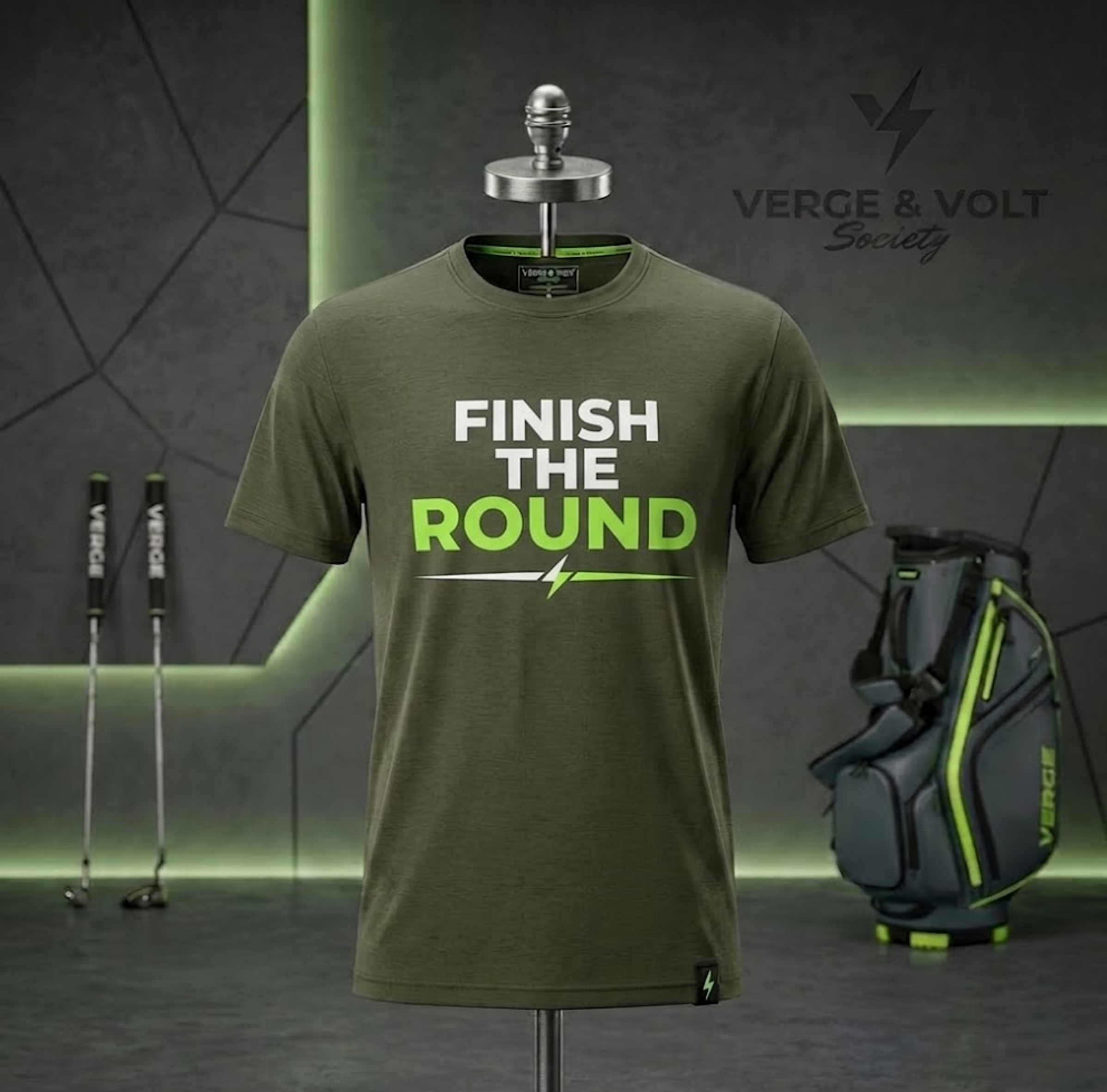 Finish The Round T-Shirt