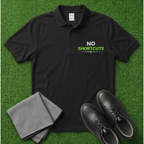 No Shortcuts Embroidered Polo Shirt