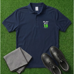 Play All 18 Embroidered Polo Shirt