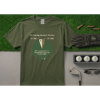 The "Golf Bag Allocation" Pie Chart Funny Golf T-Shirt