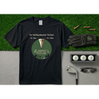 The "Golf Bag Allocation" Pie Chart Funny Golf T-Shirt