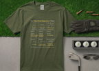 The "Heart Rate Diagnostics" Meter Funny Golf T-Shirt