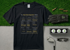 The "Heart Rate Diagnostics" Meter Funny Golf T-Shirt