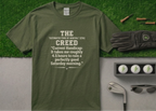 The Creed" Funny Golf Handicap T-Shirt
