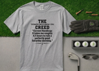 The Creed" Funny Golf Handicap T-Shirt