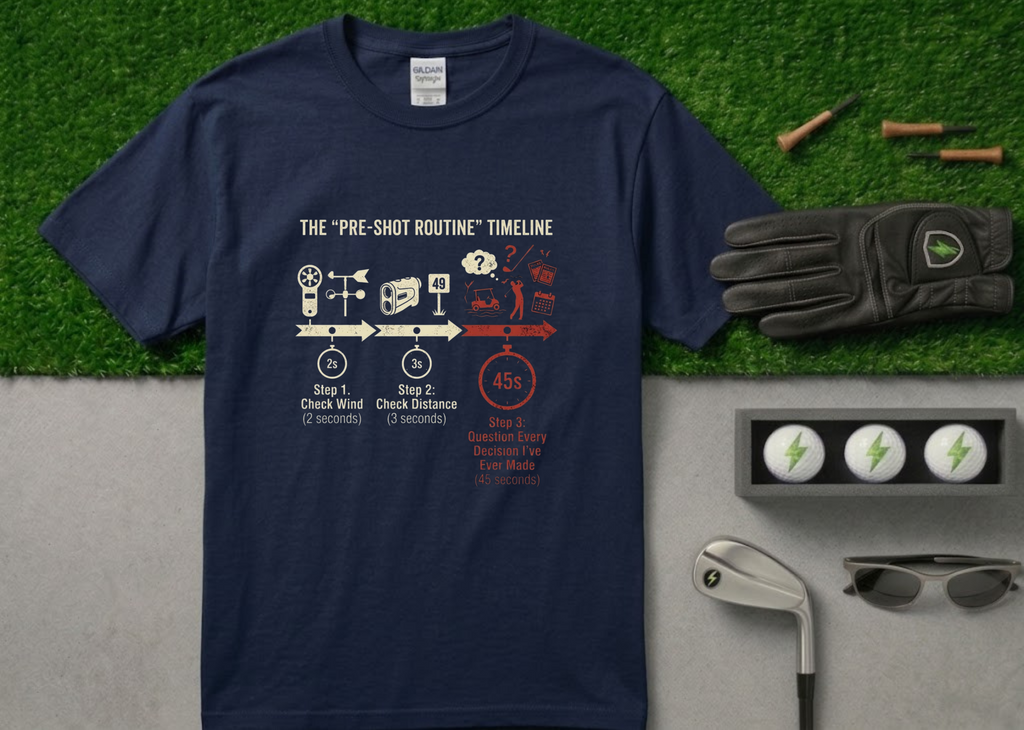 The "Question Every Decision" Funny Golf T-Shirt