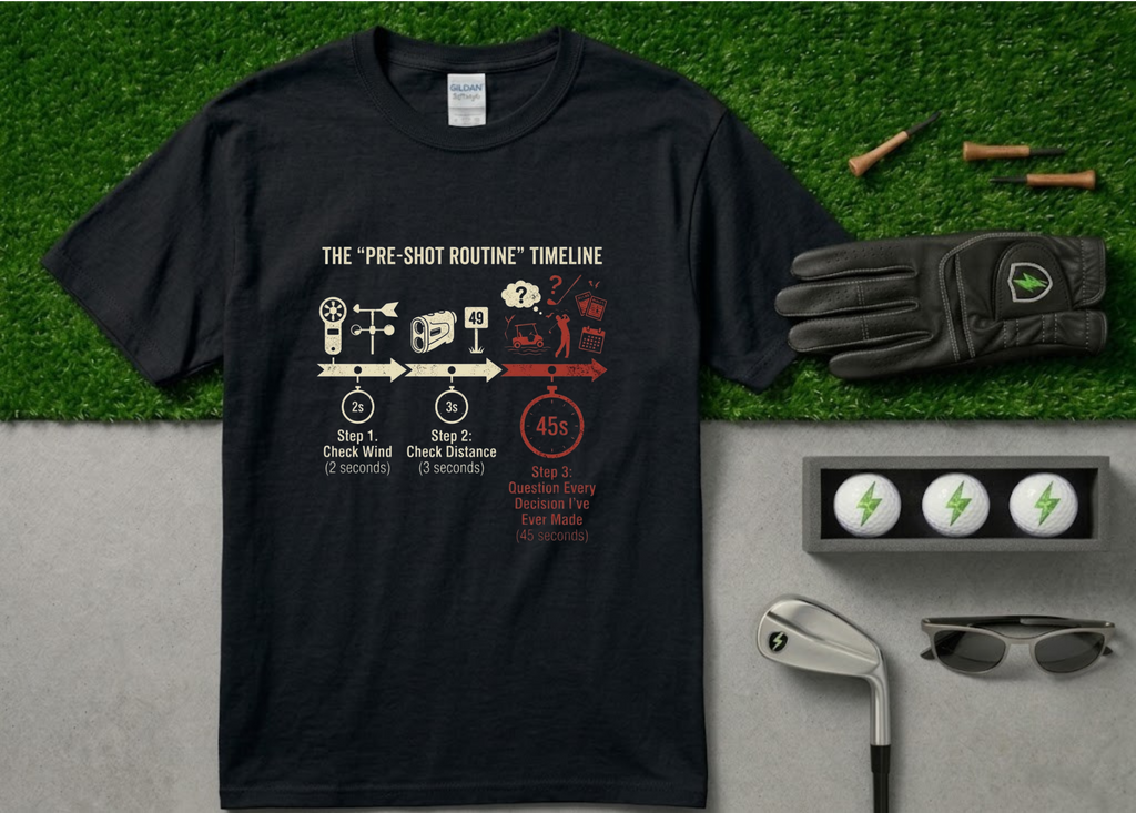 The "Question Every Decision" Funny Golf T-Shirt