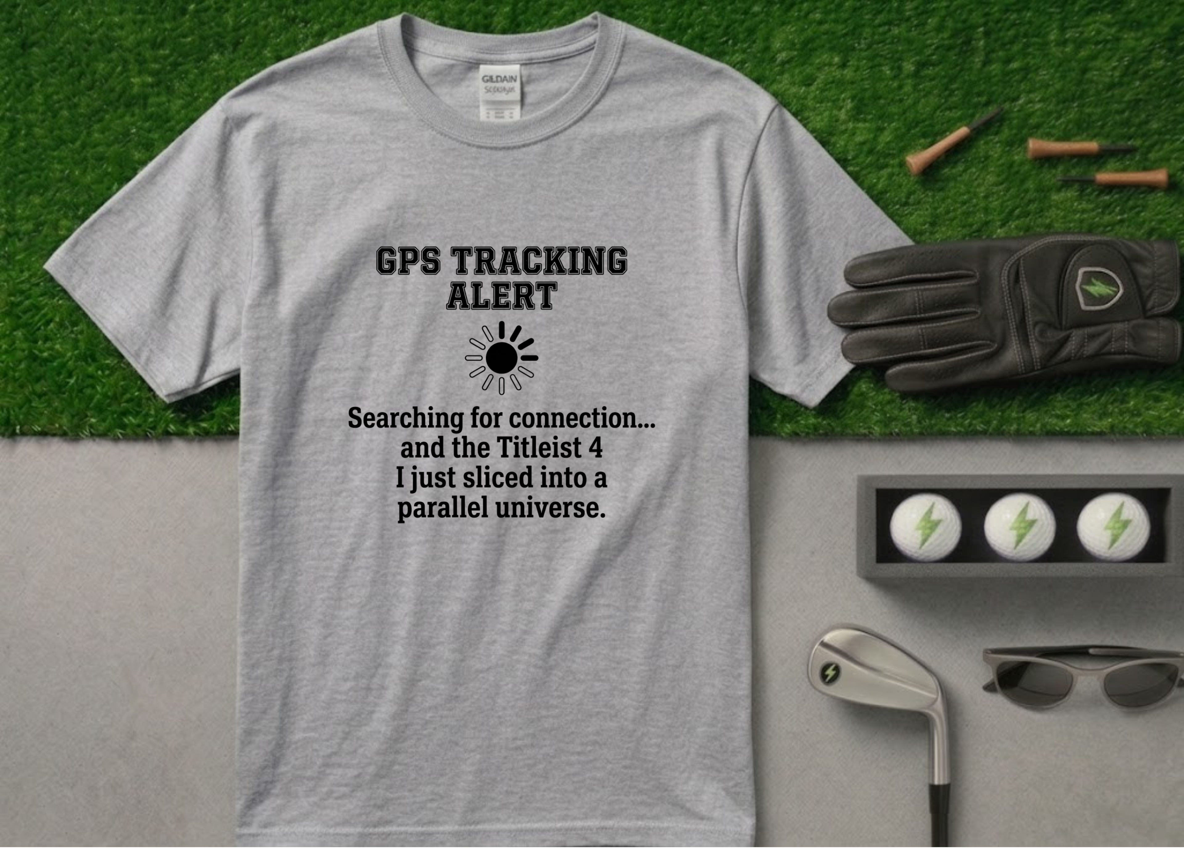 The "Titleist 4" Quantum Realm Funny Golf T-Shirt