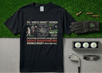 The "Deeply Disappointing Double Bogey" Funny Golf T-Shirt