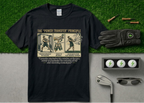 The "Club Throwing Technique" Velocity Funny Golf T-Shirt