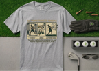 The "Club Throwing Technique" Velocity Funny Golf T-Shirt