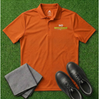 'No Mulligans' Embroidered Performance Golf Polo (Adidas Unisex)