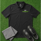 'No Shortcuts' Embroidered Performance Golf Polo (Adidas Unisex)