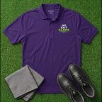 'No Exit Ramps' Embroidered Performance Golf Polo (Sport-Tech Unisex)