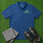 'No Shortcuts' Embroidered Performance Golf Polo (Sport-Tech Unisex)