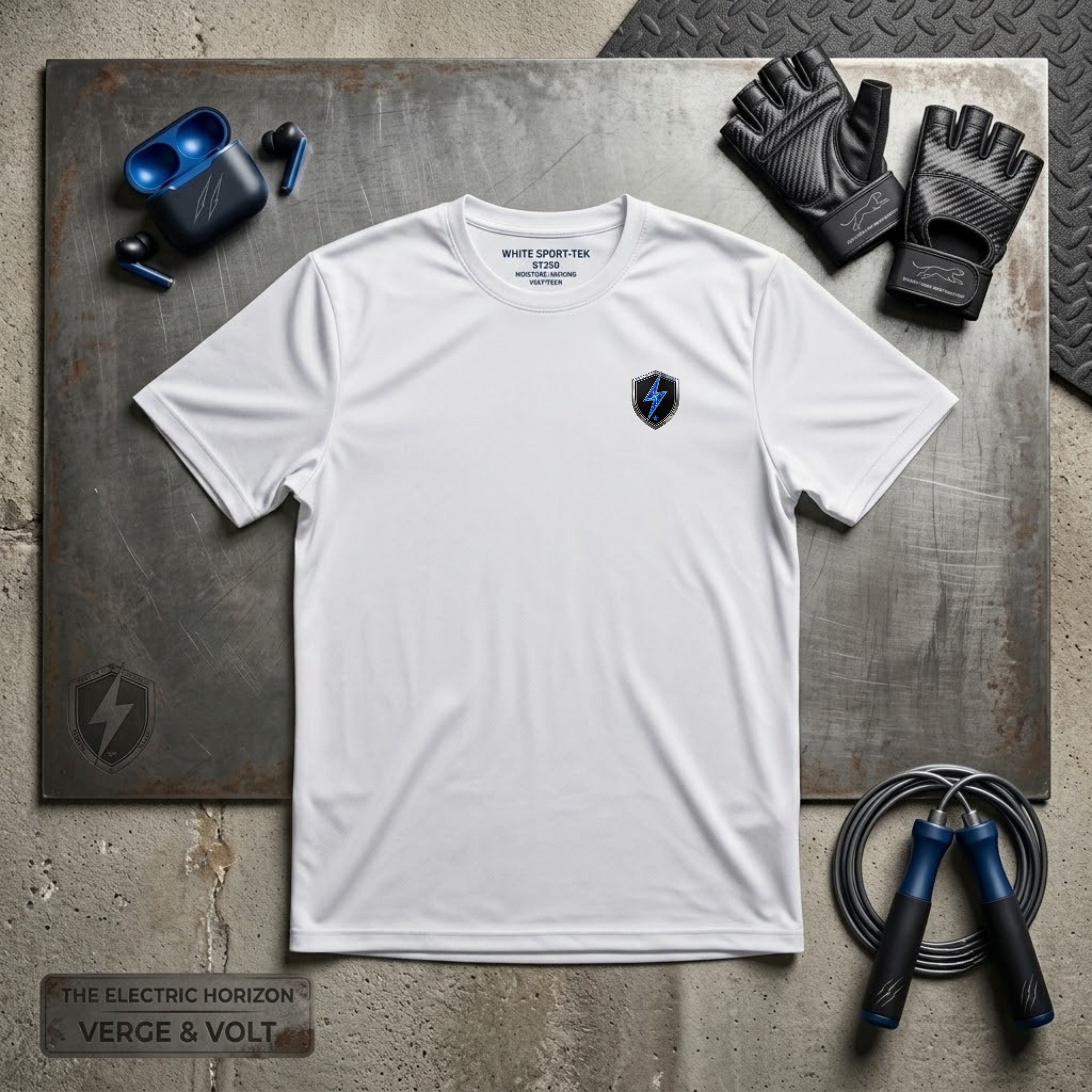 The Electric Shield Performance T-Shirt (Sport-Tek Unisex)