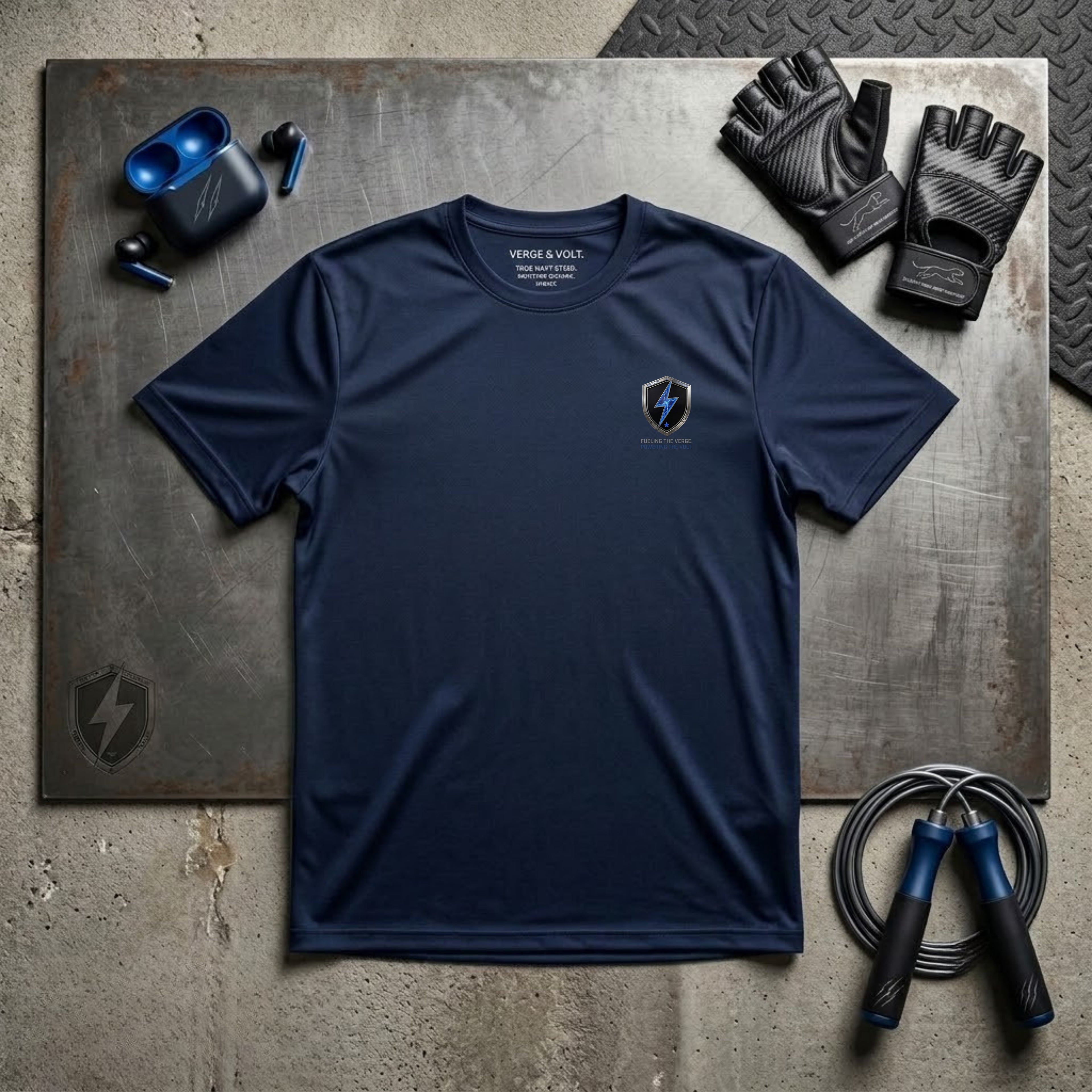 Verge & Volt Armor Performance T-Shirt (Sport-Tek Unisex)