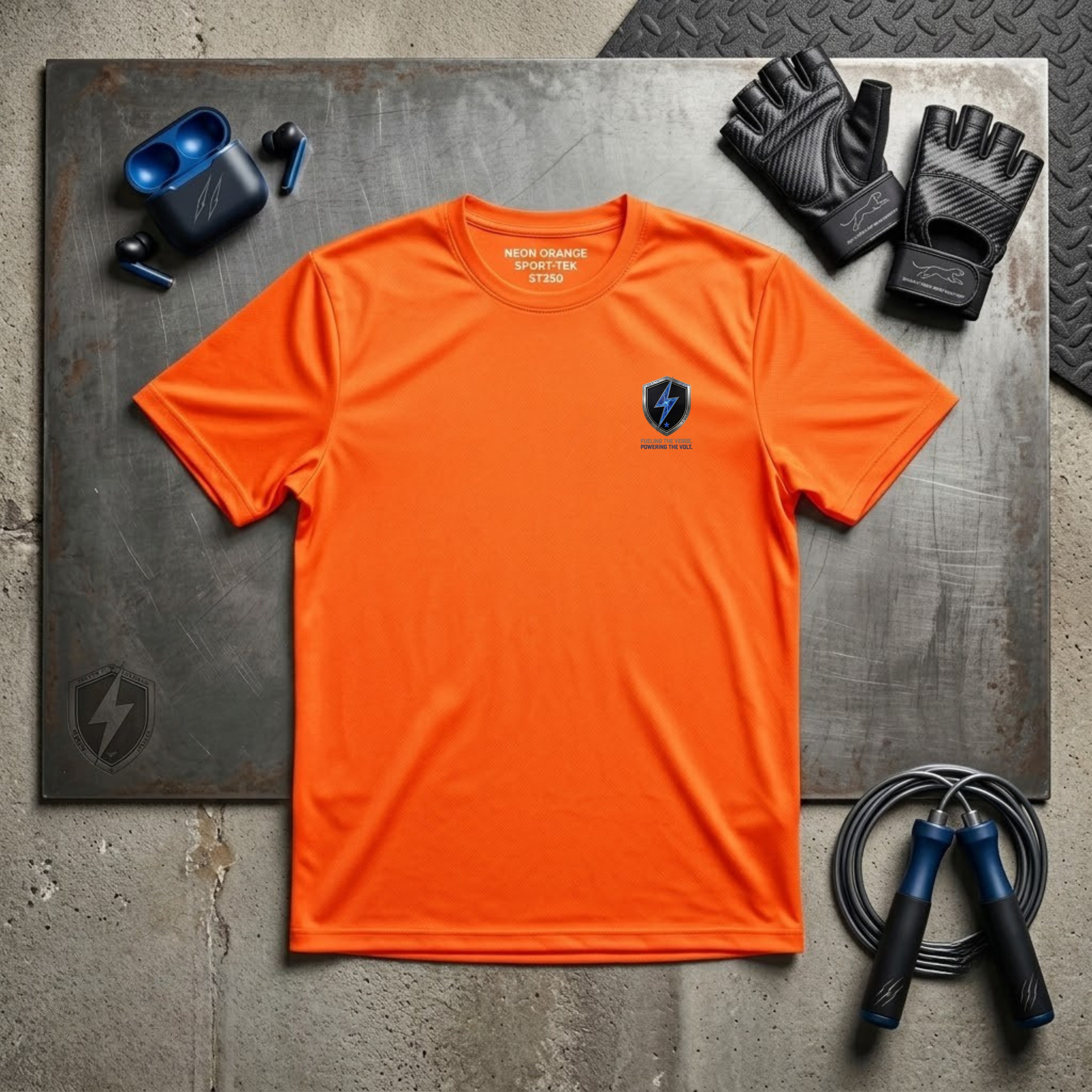 Verge & Volt Armor Performance T-Shirt (Sport-Tek Unisex)