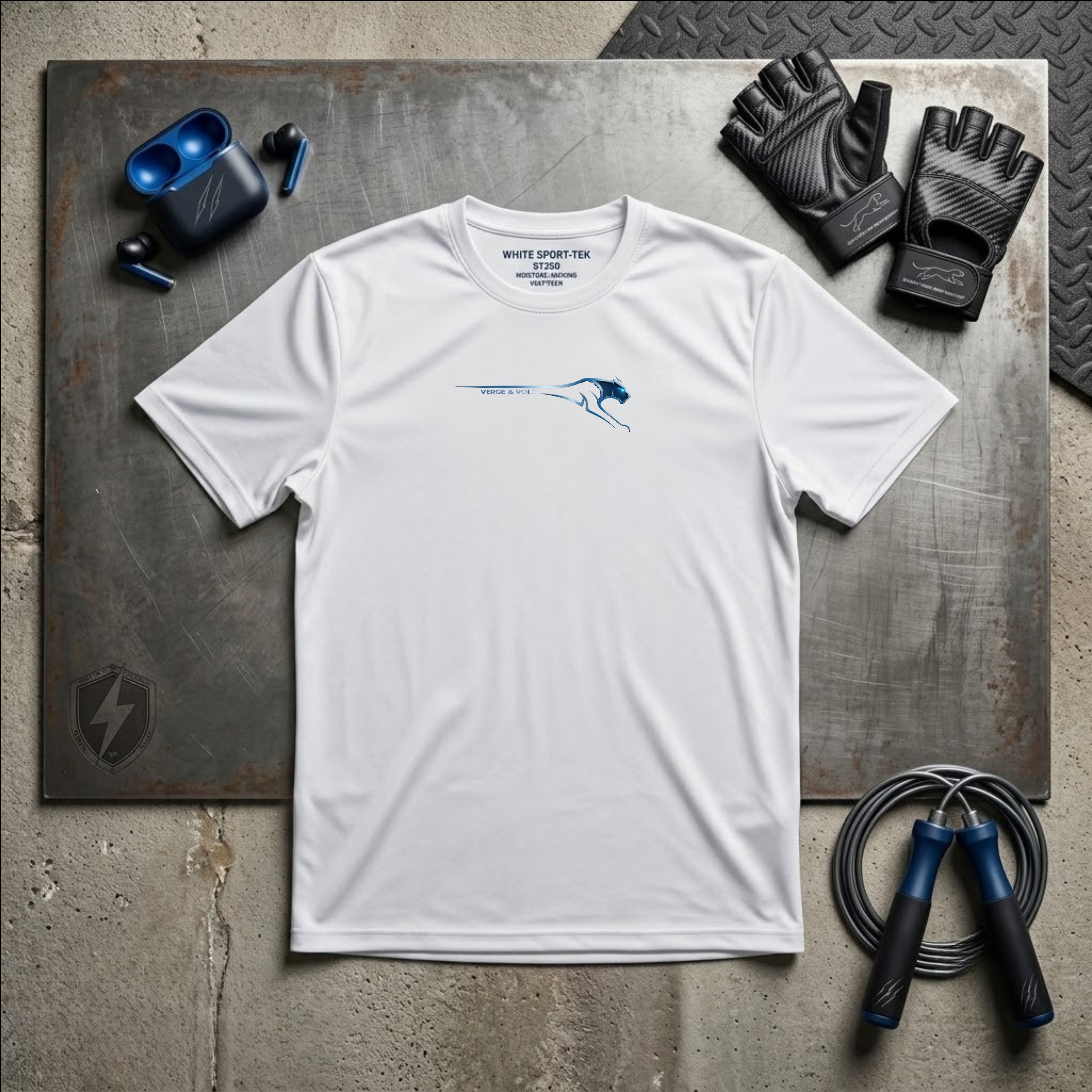 The Electric Horizon Performance T-Shirt (Sport-Tek Unisex)