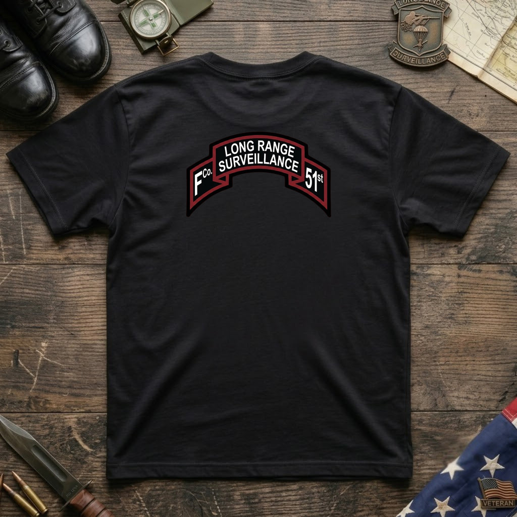 F Co. 51st Infantry (LRS) Scroll Softstyle T-Shirt