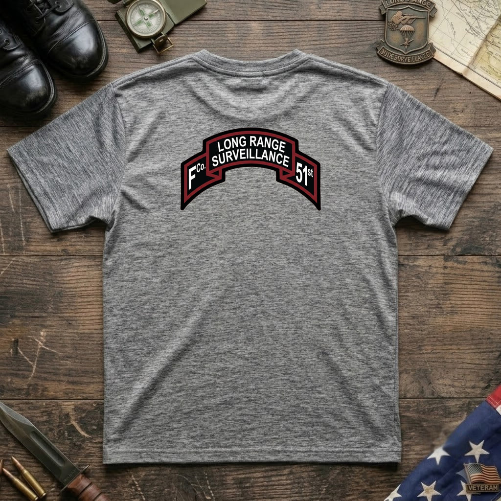 F Co. 51st Infantry (LRS) Scroll Softstyle T-Shirt