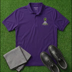 'NO EXIT RAMPS' Shield+ Embroidered Performance Golf Polo (Sport-Tech Unisex)