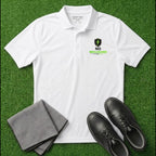 'NO MULLIGANS' Shield+ Embroidered Performance Golf Polo (Sport-Tech Unisex)