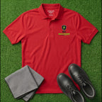 'NO MULLIGANS' Shield+ Embroidered Performance Golf Polo (Sport-Tech Unisex)