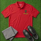'NO SHORTCUTS' Shield+ Embroidered Performance Golf Polo (Sport-Tech Unisex)