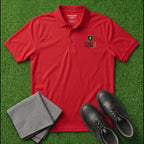 'START IT FINISH IT' Shield+ Embroidered Performance Golf Polo (Sport-Tech Unisex)