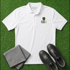 'START IT FINISH IT' Shield+ Embroidered Performance Golf Polo (Sport-Tech Unisex)