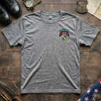 F Co. 51st Infantry (LRS) Scroll with SF Tab Softstyle T-Shirt