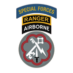 F Co. 51st Infantry (LRS) Unit Patch with SF & Ranger Tab Softstyle T-Shirt