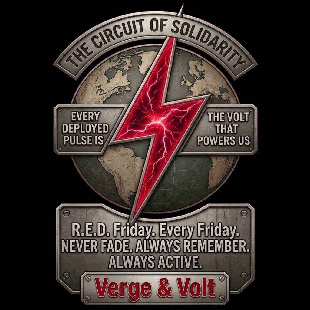 R.E.D. Friday "Circuit of Solidarity" T-Shirt