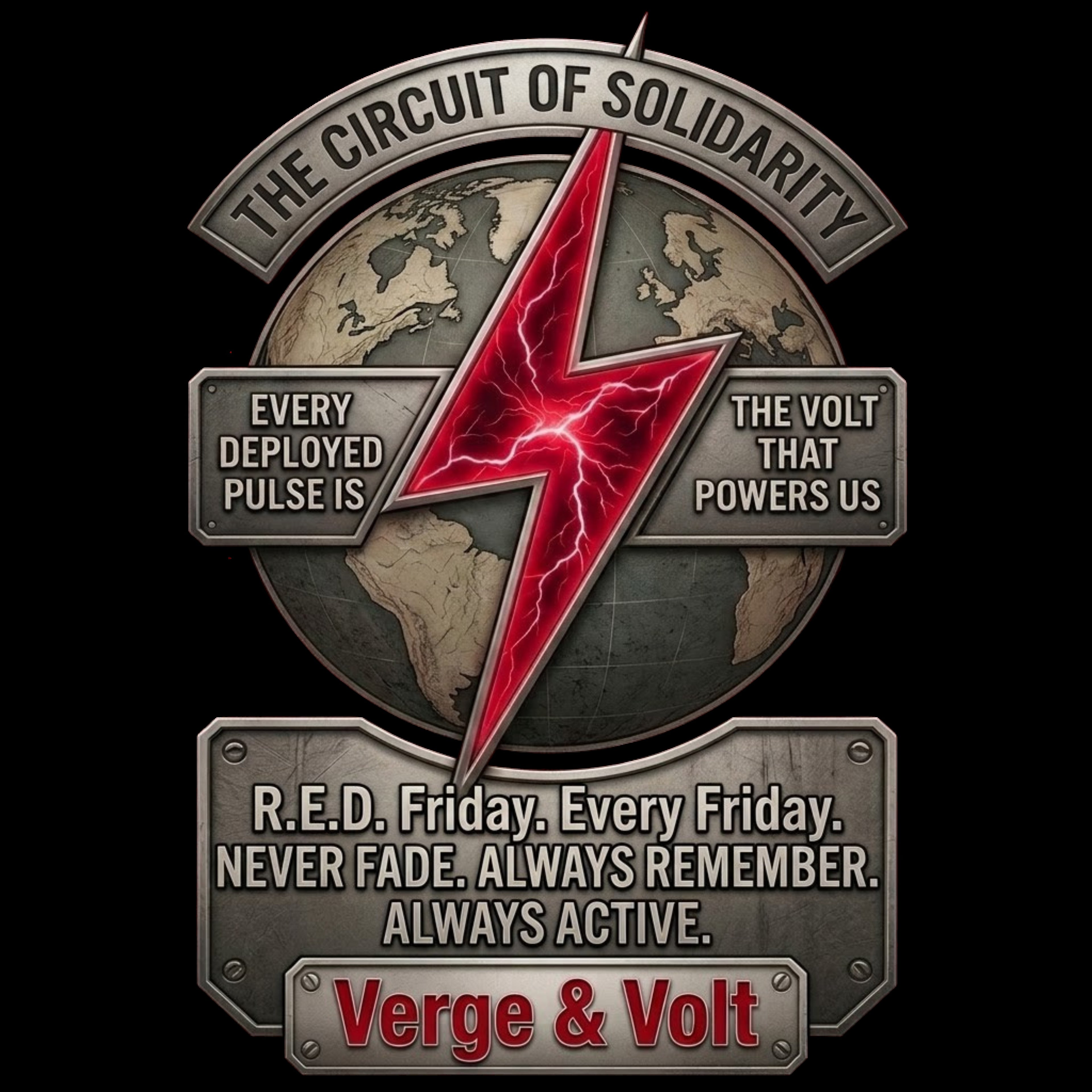 R.E.D. Friday "Circuit of Solidarity" T-Shirt