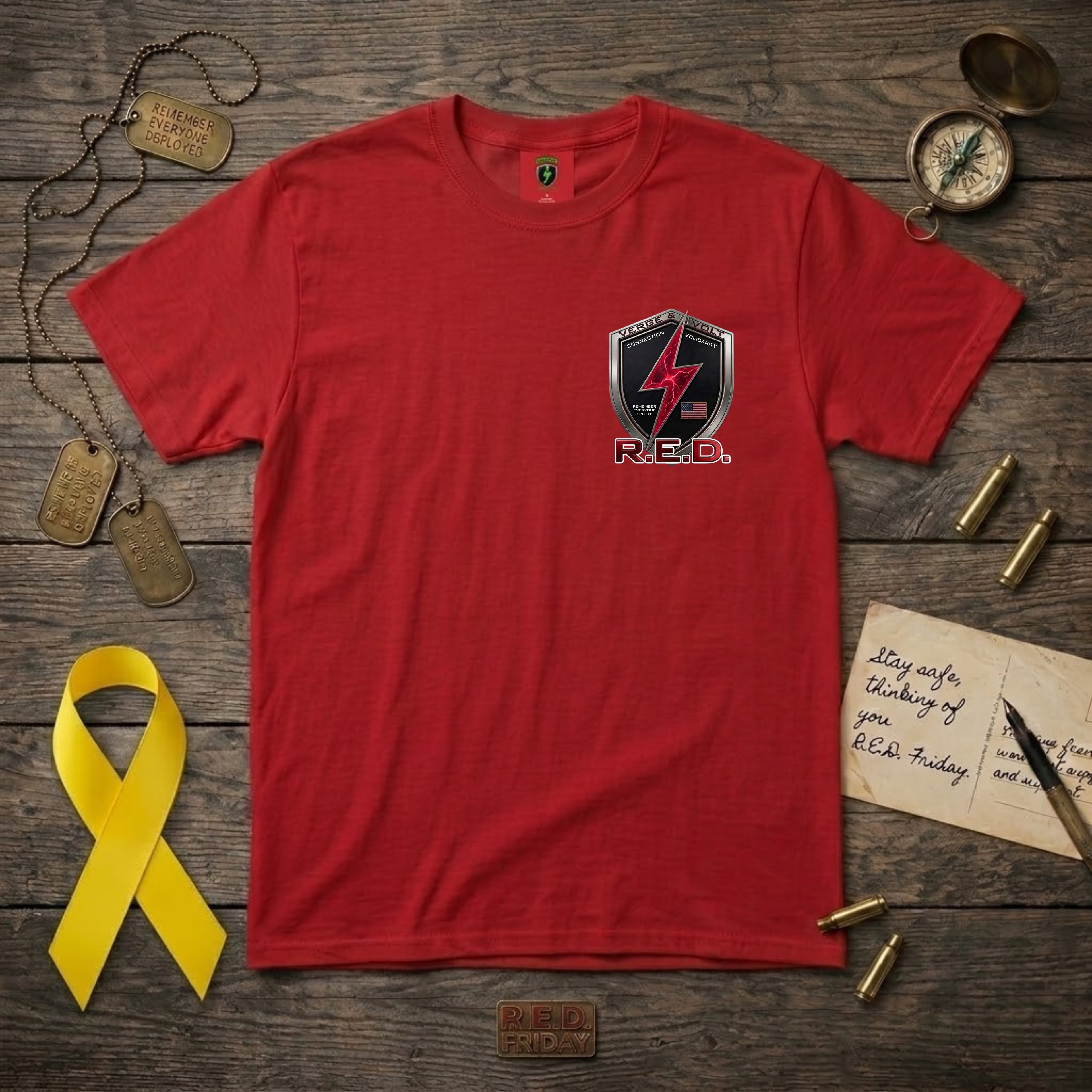 R.E.D. Friday "Circuit of Solidarity" T-Shirt