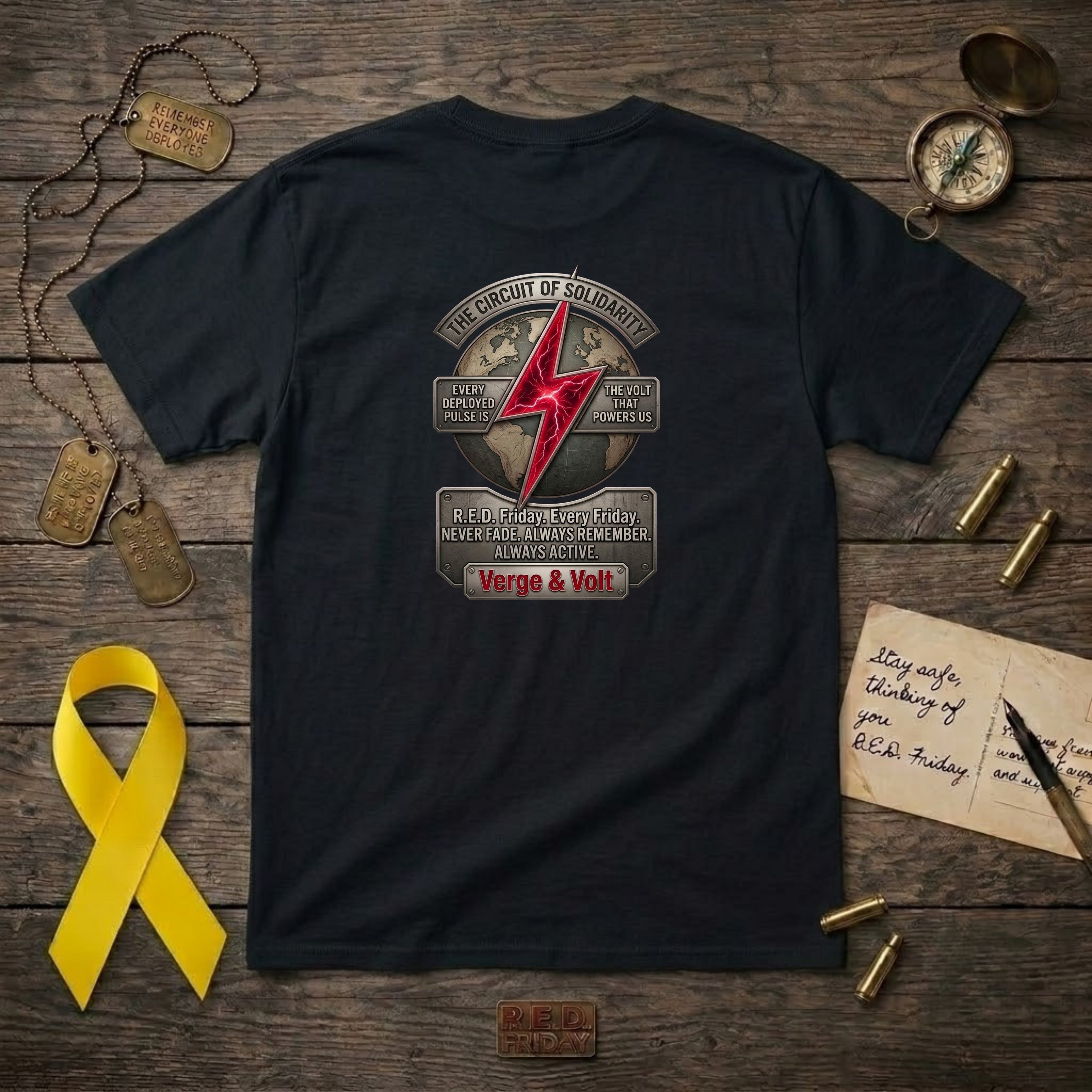 R.E.D. Friday "Circuit of Solidarity" T-Shirt