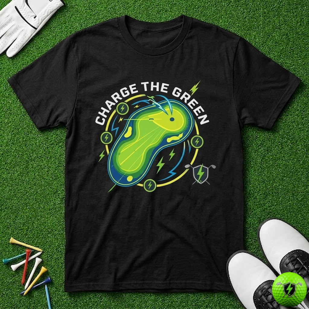 Charge the Green Circuit Green T-Shirt