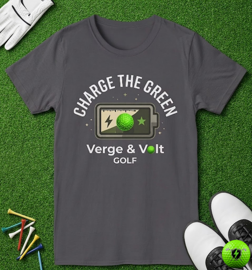 Charge the Green Full Battery T-Shirt