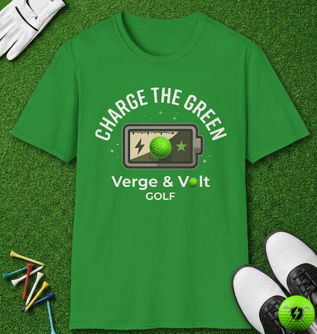Charge the Green Full Battery T-Shirt