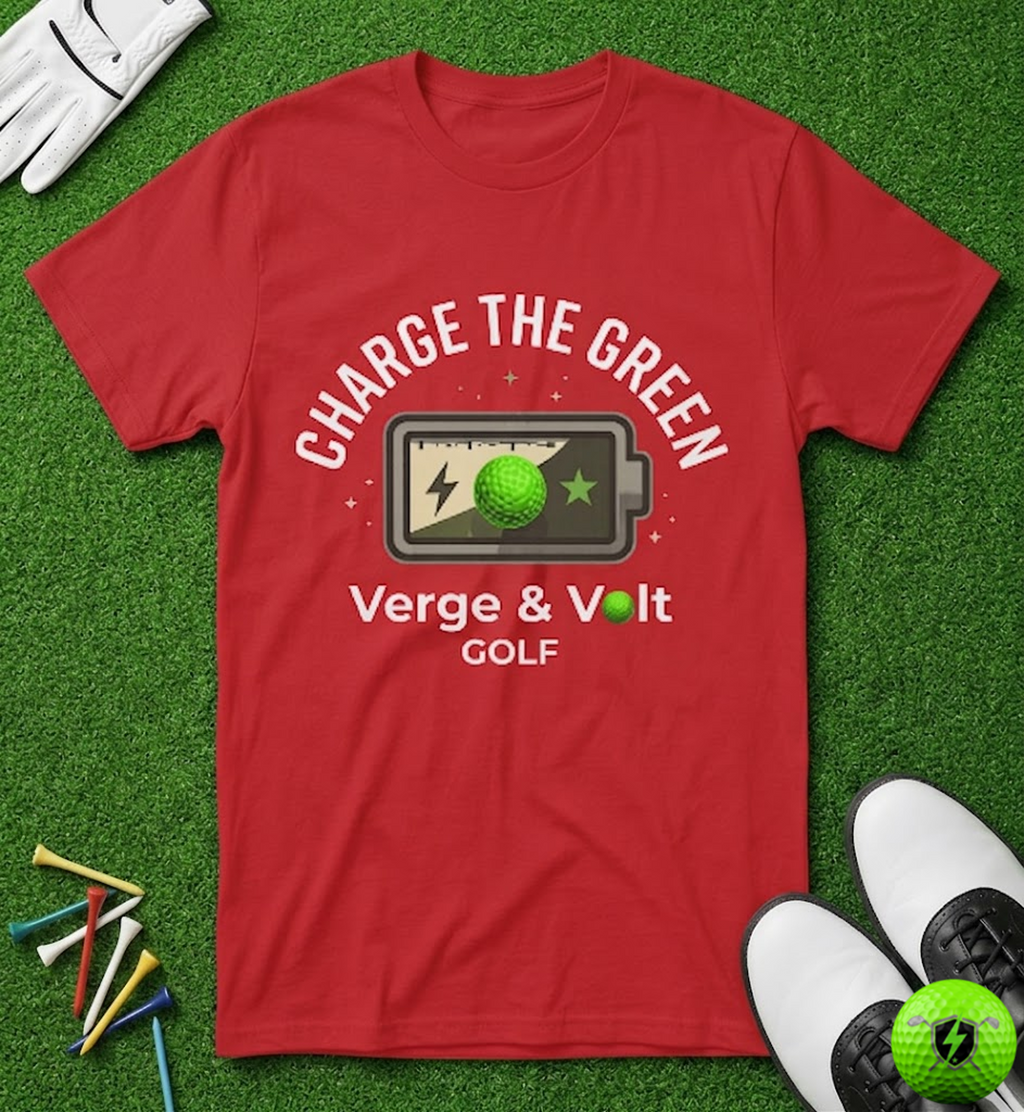 Charge the Green Full Battery T-Shirt