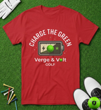 Charge the Green Full Battery T-Shirt