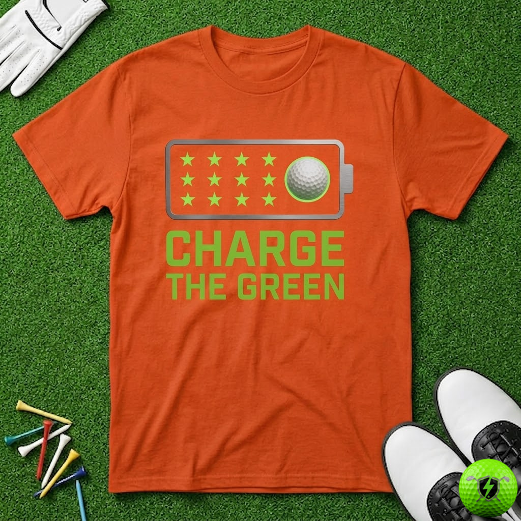 Charge the Green Full Capacity T-Shirt