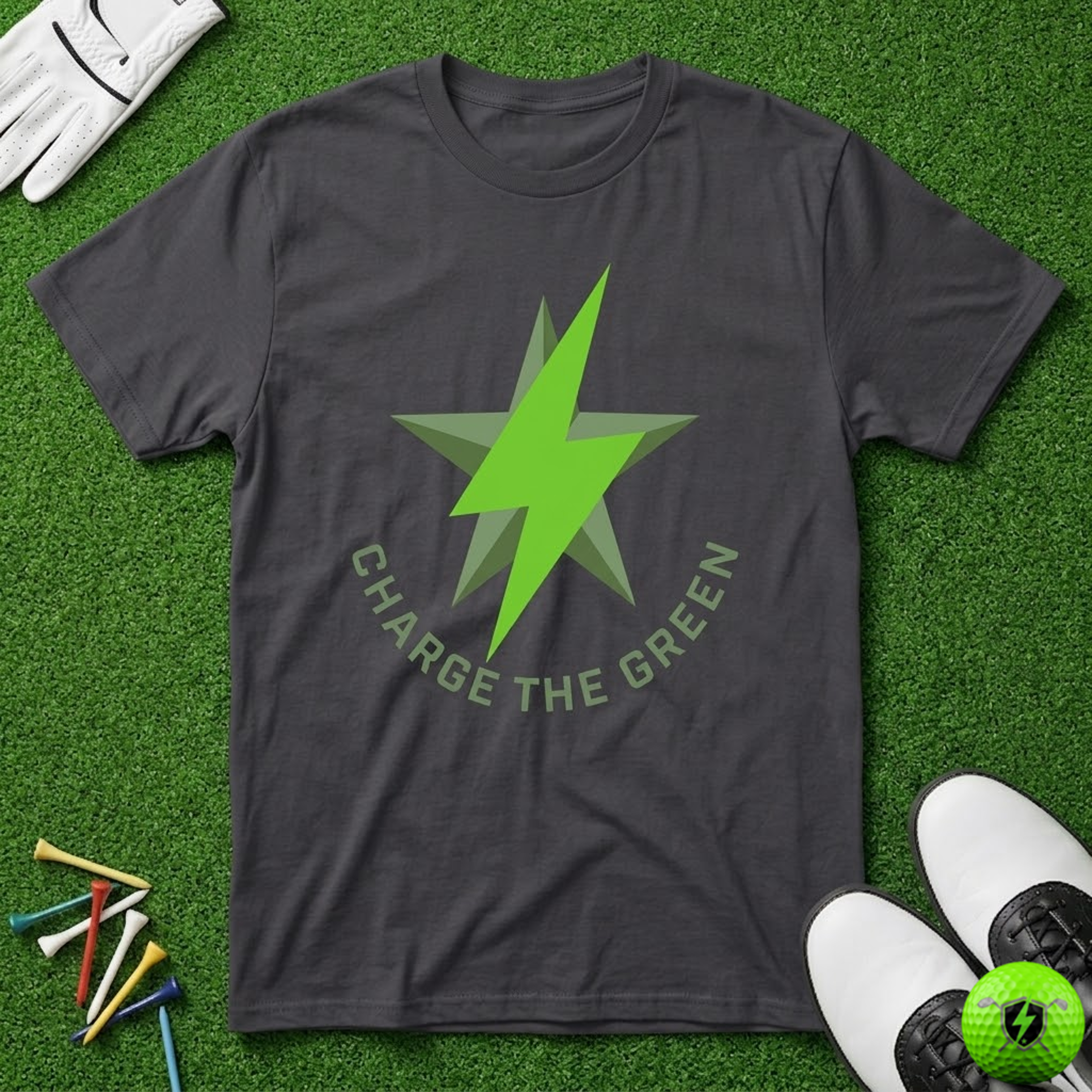 Charge the Green General T-Shirt