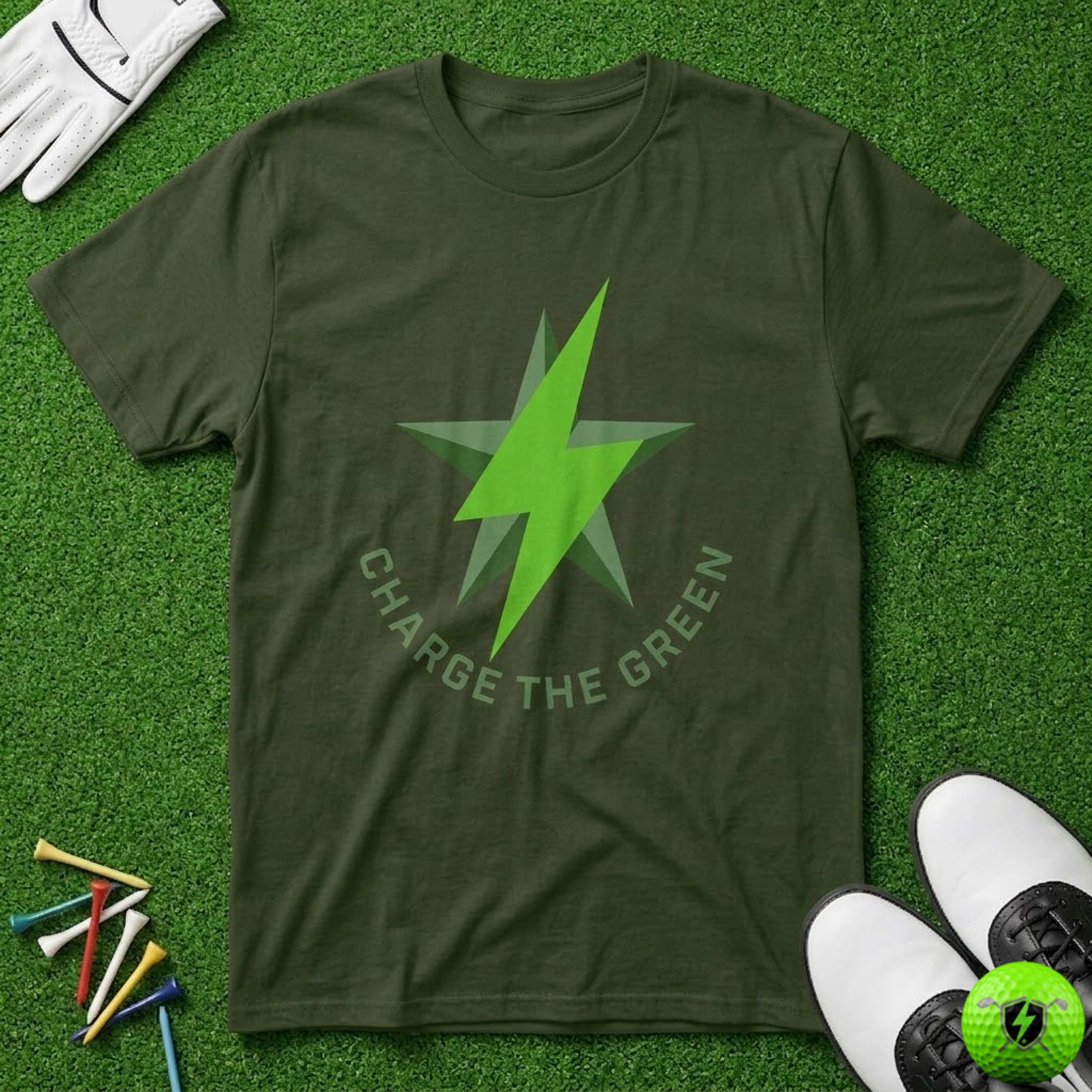 Charge the Green General T-Shirt