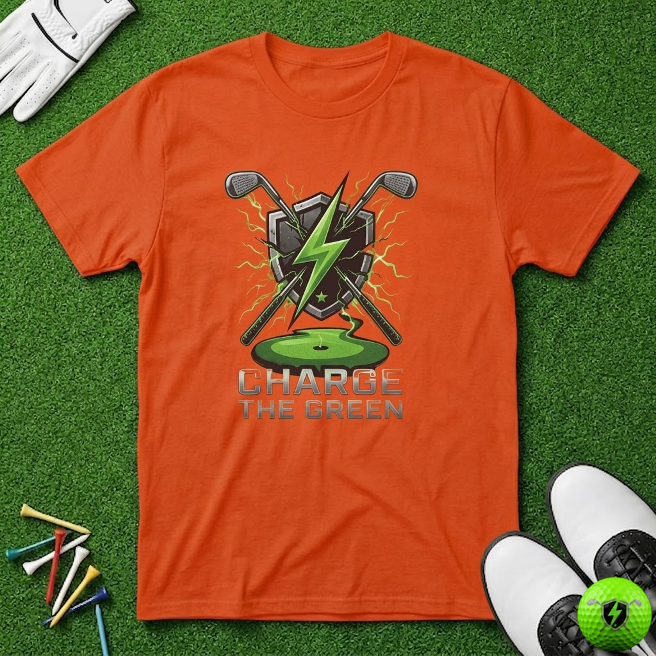 Charge the Green Iron Strike T-Shirt