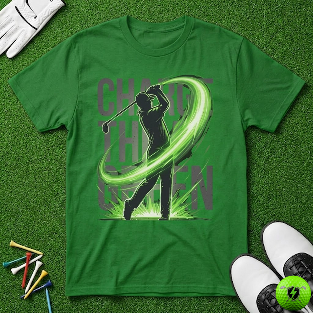 Charge the Green Kinetic Arc T-Shirt