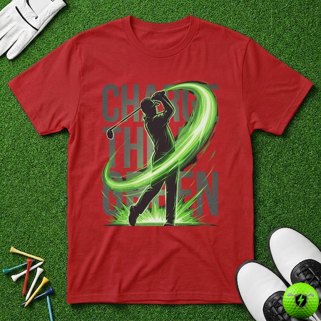Charge the Green Kinetic Arc T-Shirt