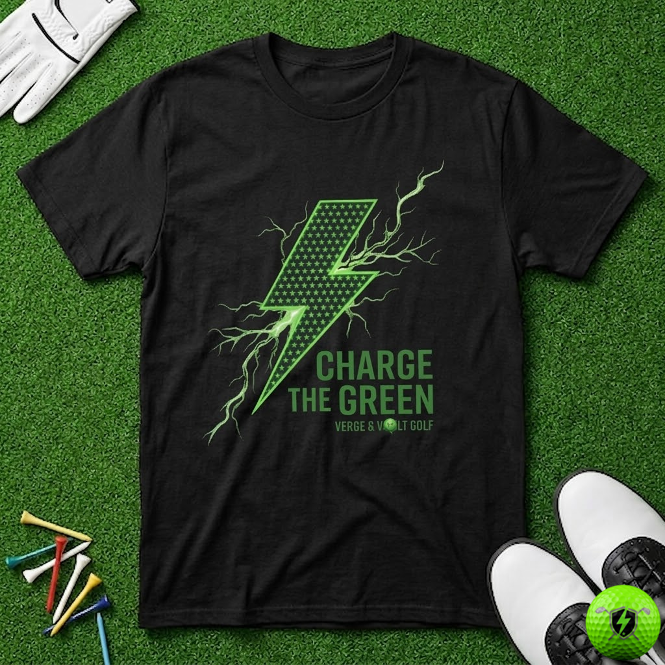 Charge the Green Live Wire T-Shirt
