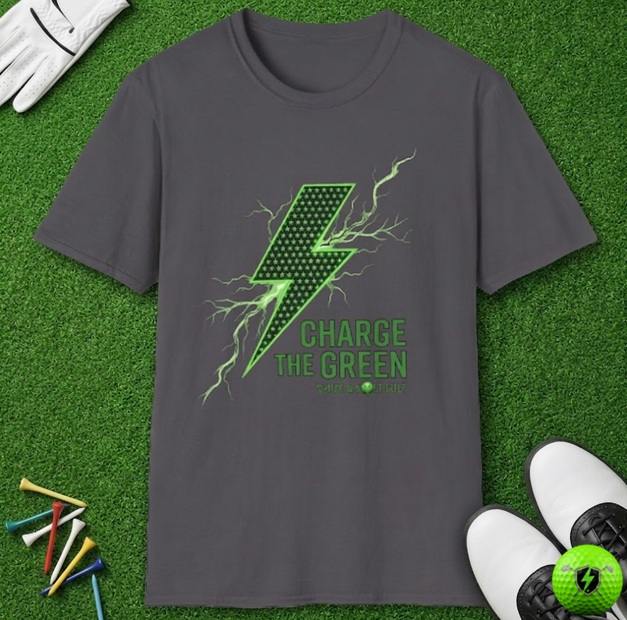Charge the Green Live Wire T-Shirt